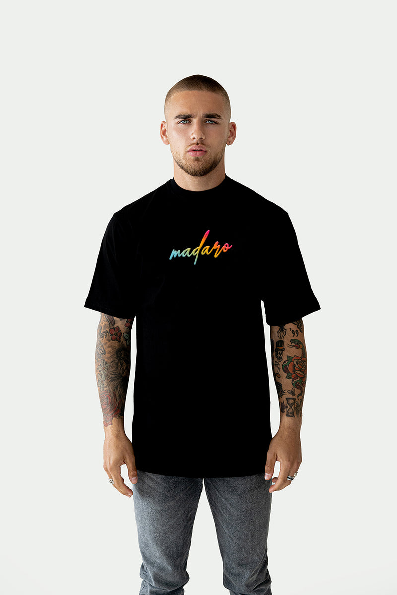 Liquid Orange - Loose fit - Black