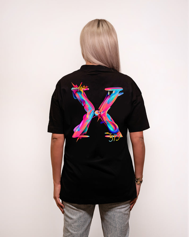 Liquid Pink  - Loose fit Tee - Women