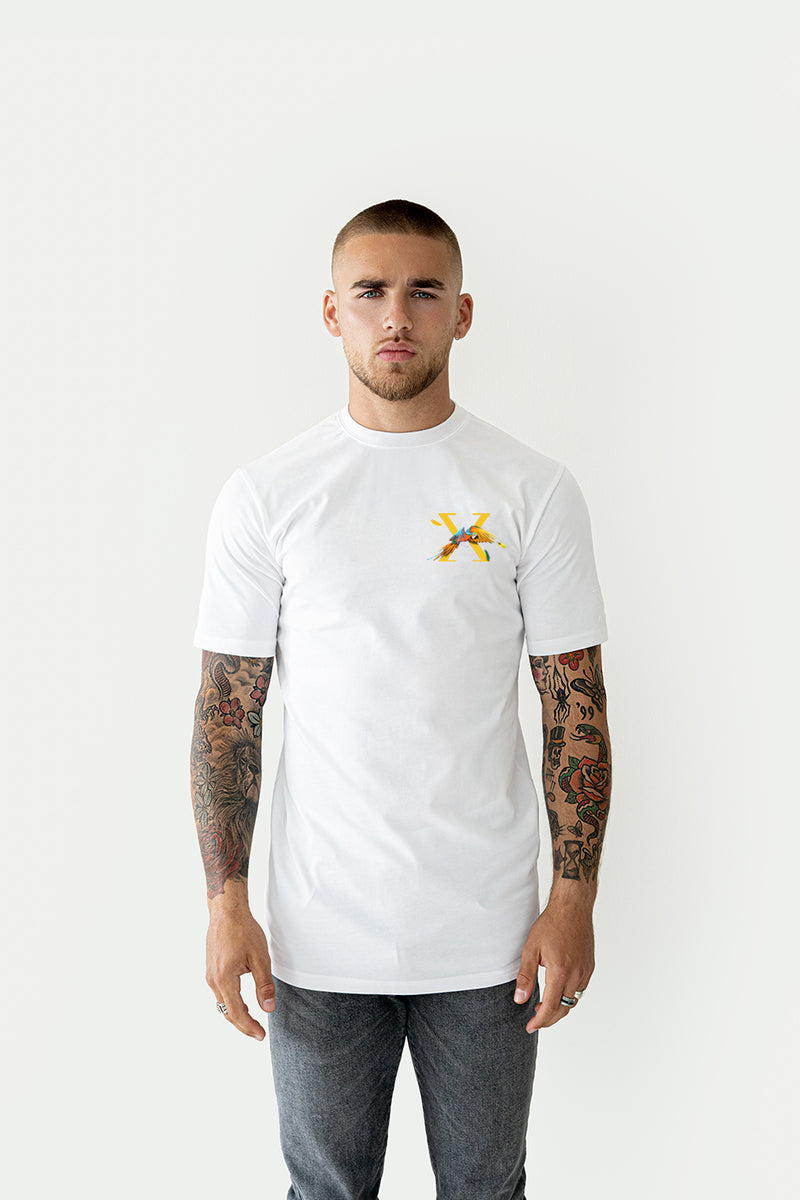 Parrot - Slim fit - White