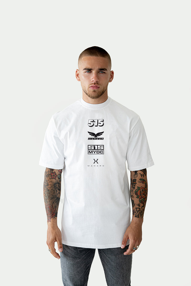 Compass - Loose fit - White